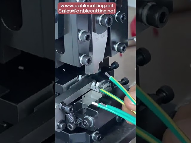 JST 40mm行程壓接工具｜適用旗型端子與各類線材端子的自動化壓接機