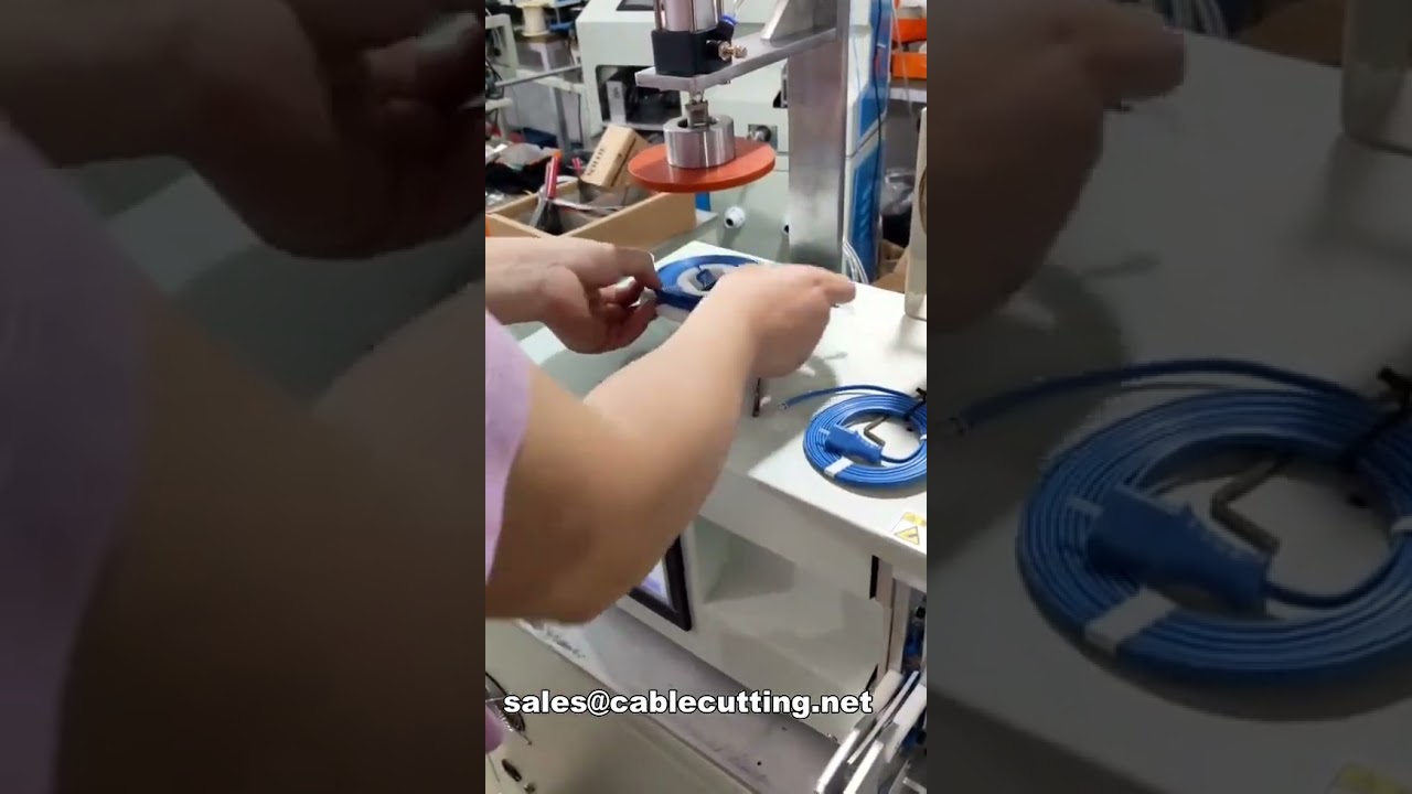 多功能自動繞線綁線排線機｜多模式操作提升包裝效率