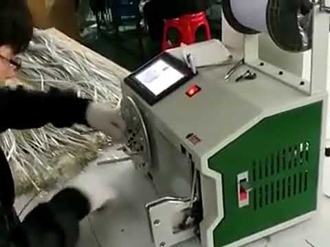 全自動繞線捆紮機 WPM 212｜高效工業線材處理解決方案