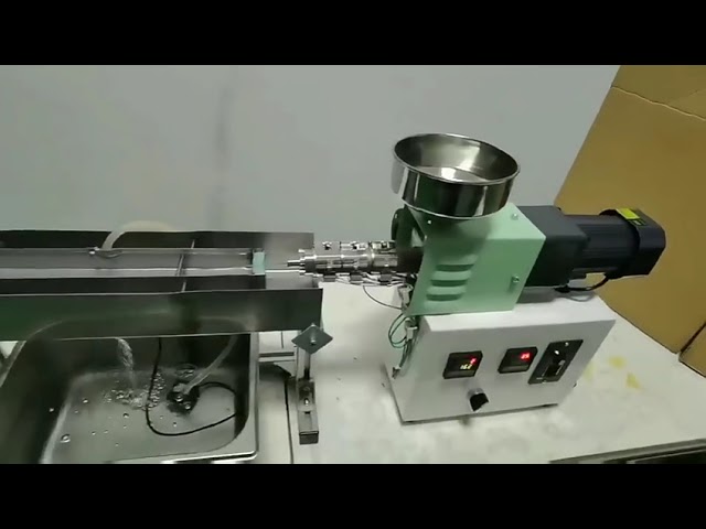 實驗室級SJ35小型塑膠擠出機｜桌上型迷你線材擠出設備
