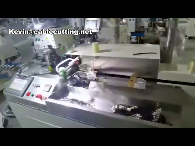 全自動電線壓接與鍍錫機｜高效能線束加工設備
