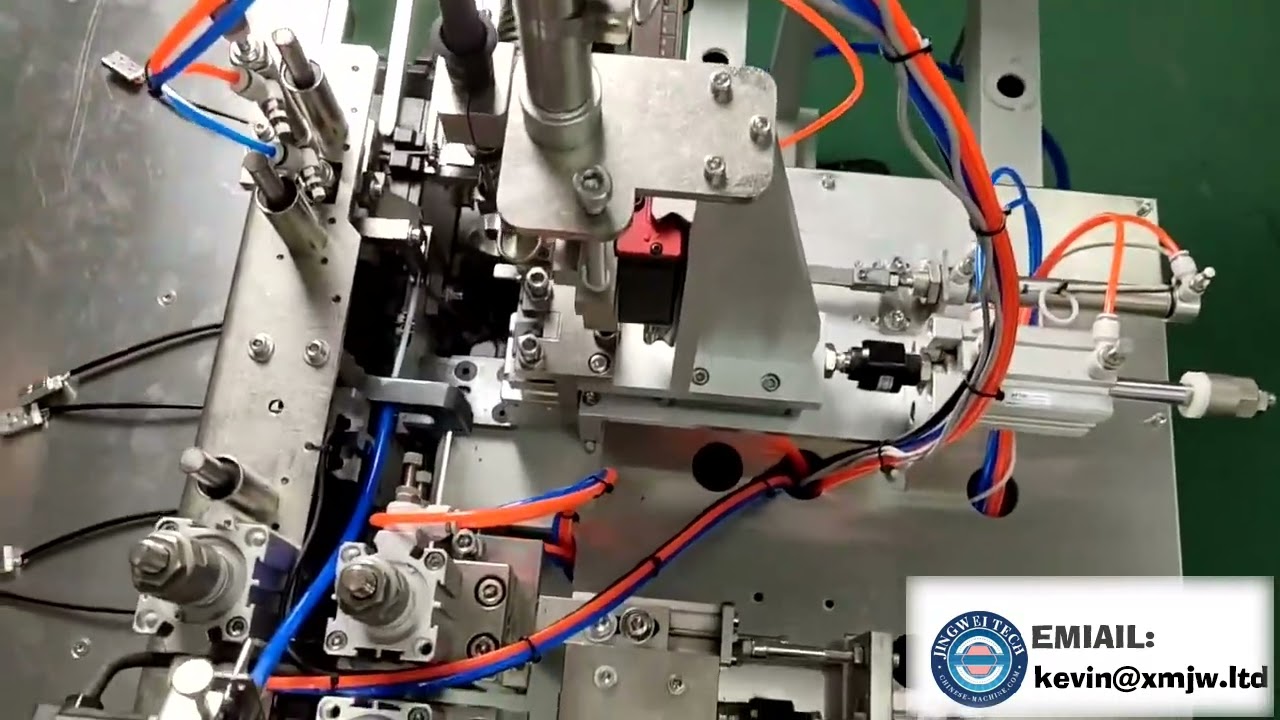 USB數據線裁切剝皮焊接一體機｜iPhone充電線端子焊接機｜高效自動化線材加工設備