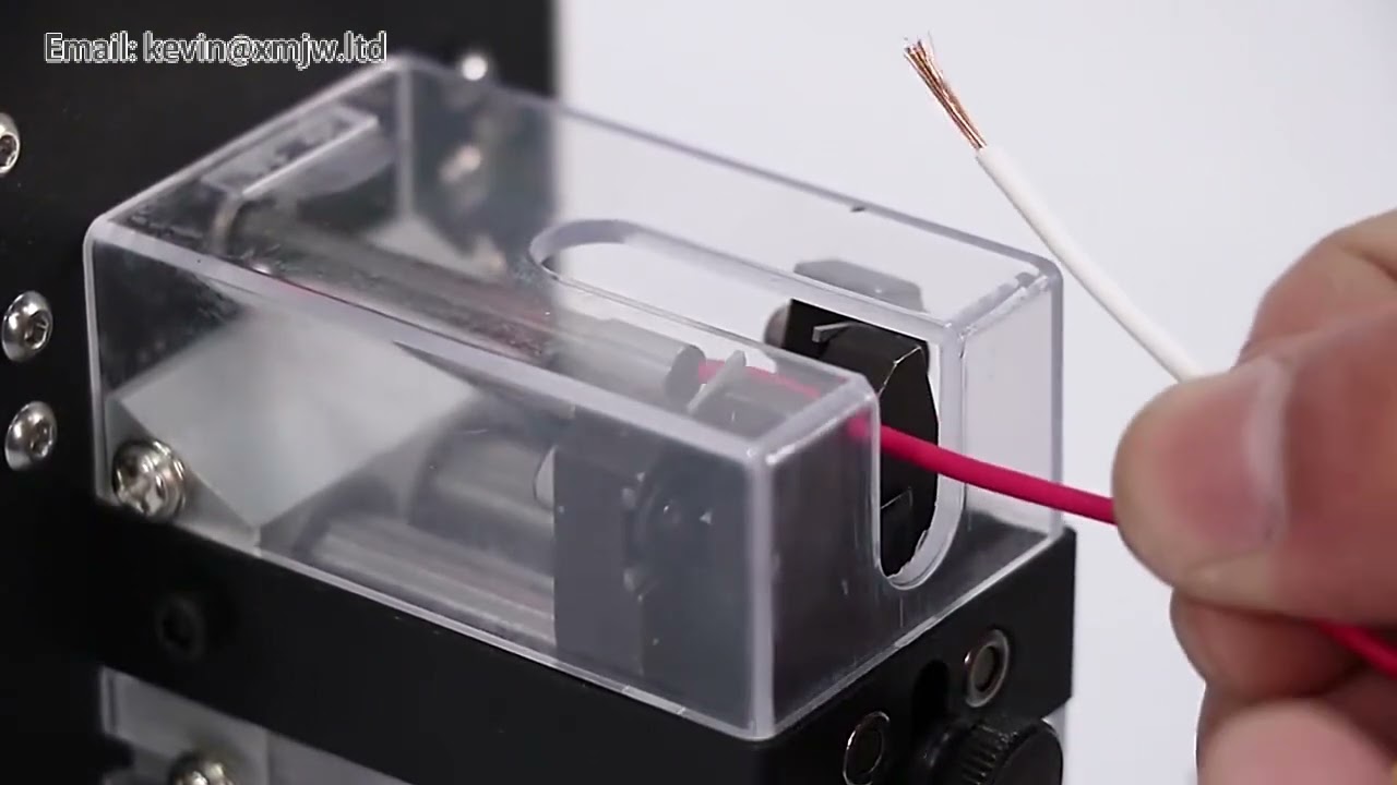 純電感應式剝線機｜0.03-4.0mm平方線材自動剝皮端子加工機