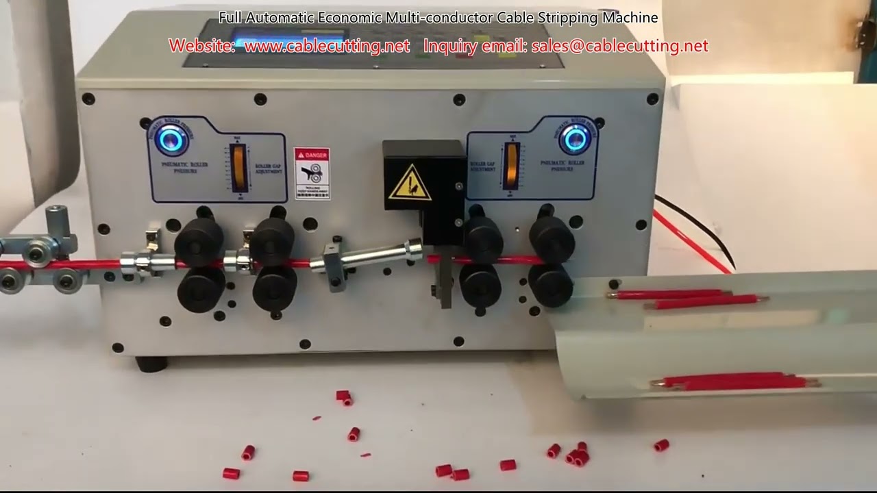 全自動經濟型多芯電纜剝線機｜高效工廠自動化設備