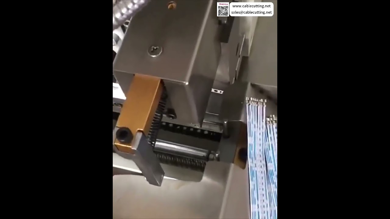 半自動排線壓接機｜流暢輸出控制・高品質製造設備 - 短版