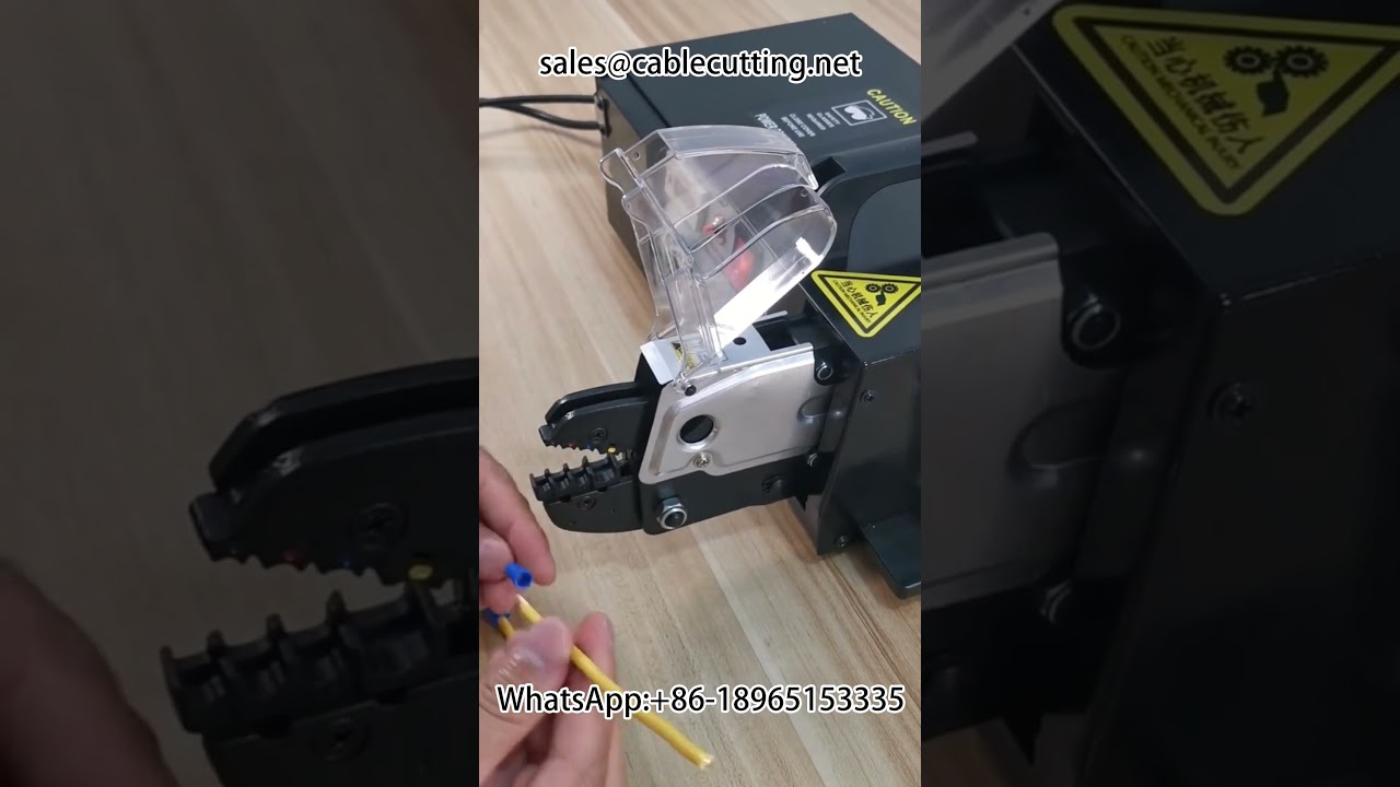 剝線壓接一體機｜自動化線束加工設備｜工廠DIY必備