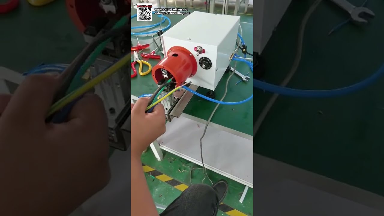 自動剝線扭線機 — 一個週期完成剝線與扭線