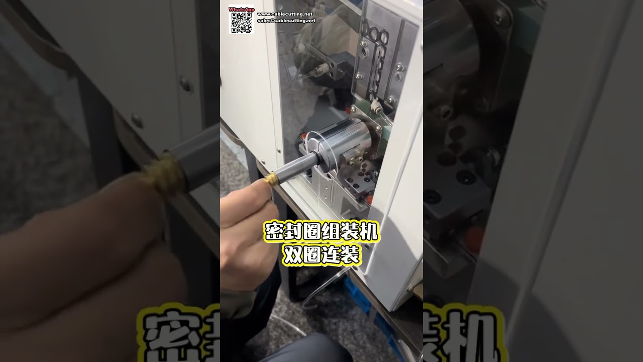 用於機械製造與加工的自動密封環組裝機