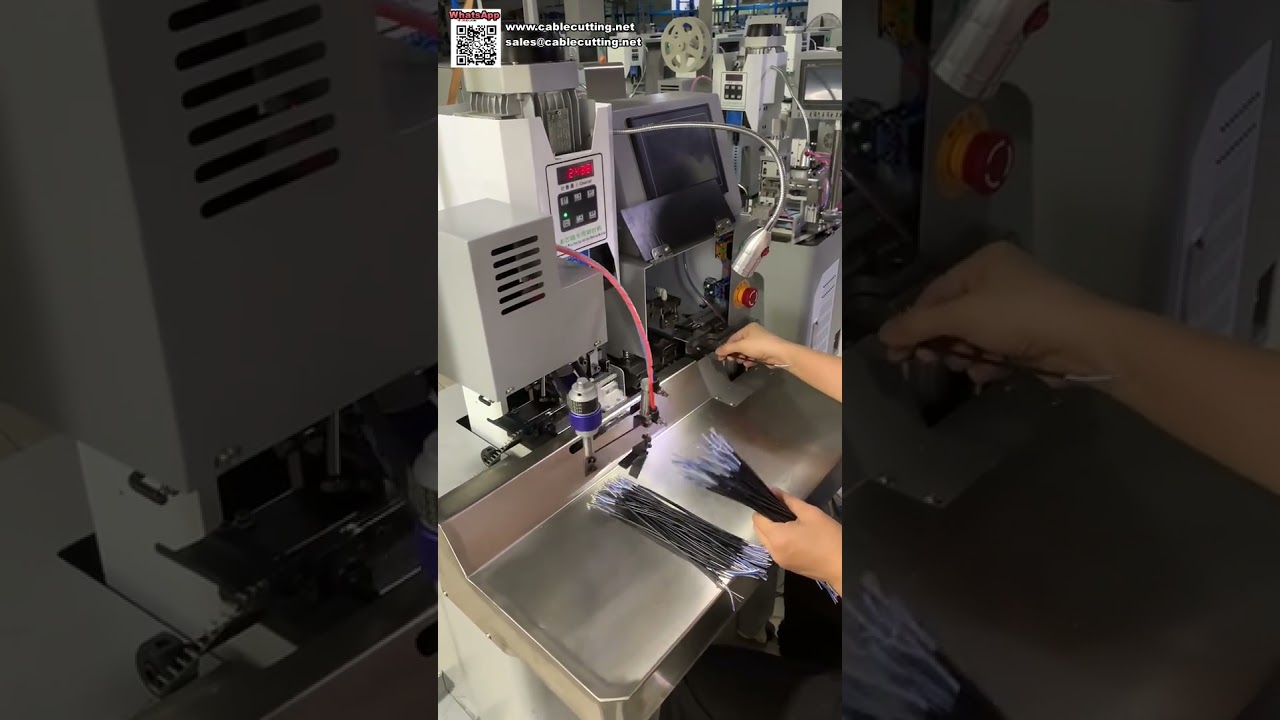 專業多芯線剝線壓接機 — 提升線束產能