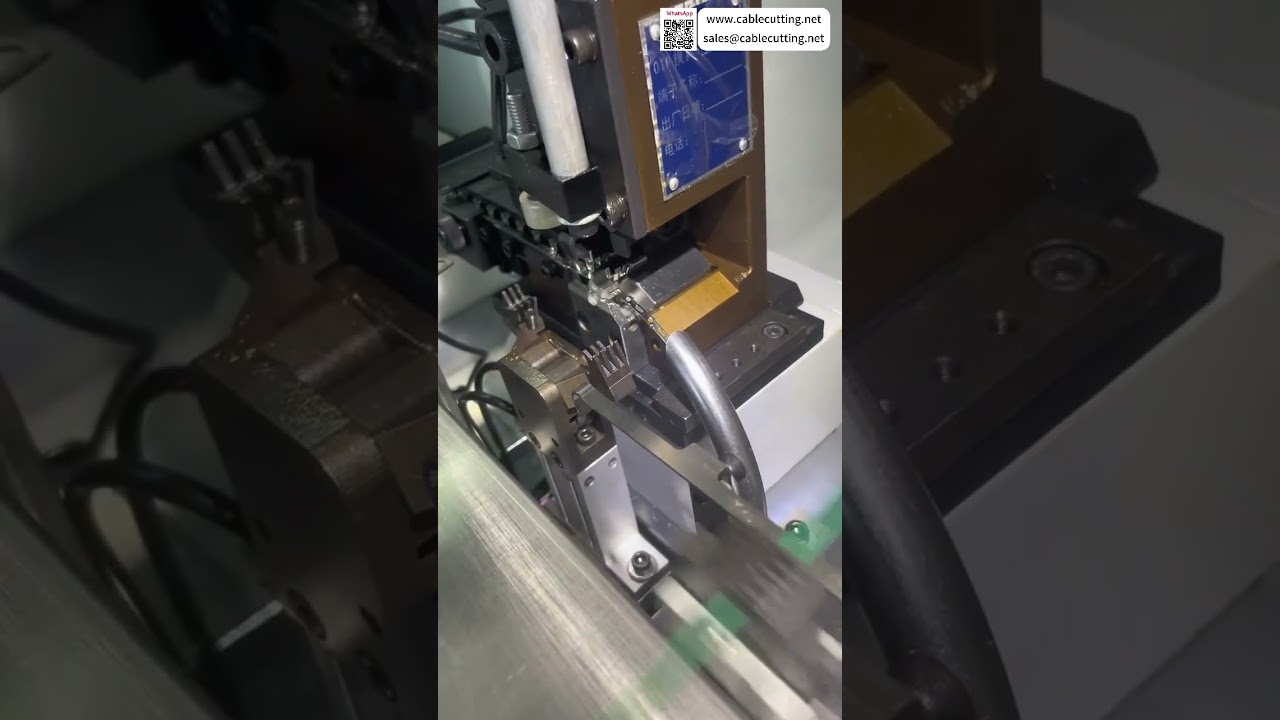 全自動剝線壓接防水插頭插入快速加工工具套組