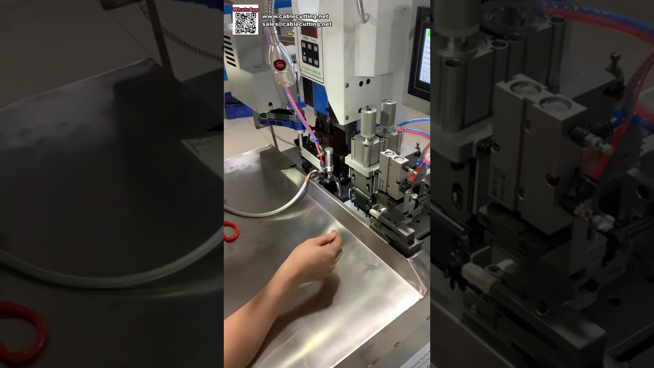 自動整線裁線剝線壓接機 — 完整加工設備
