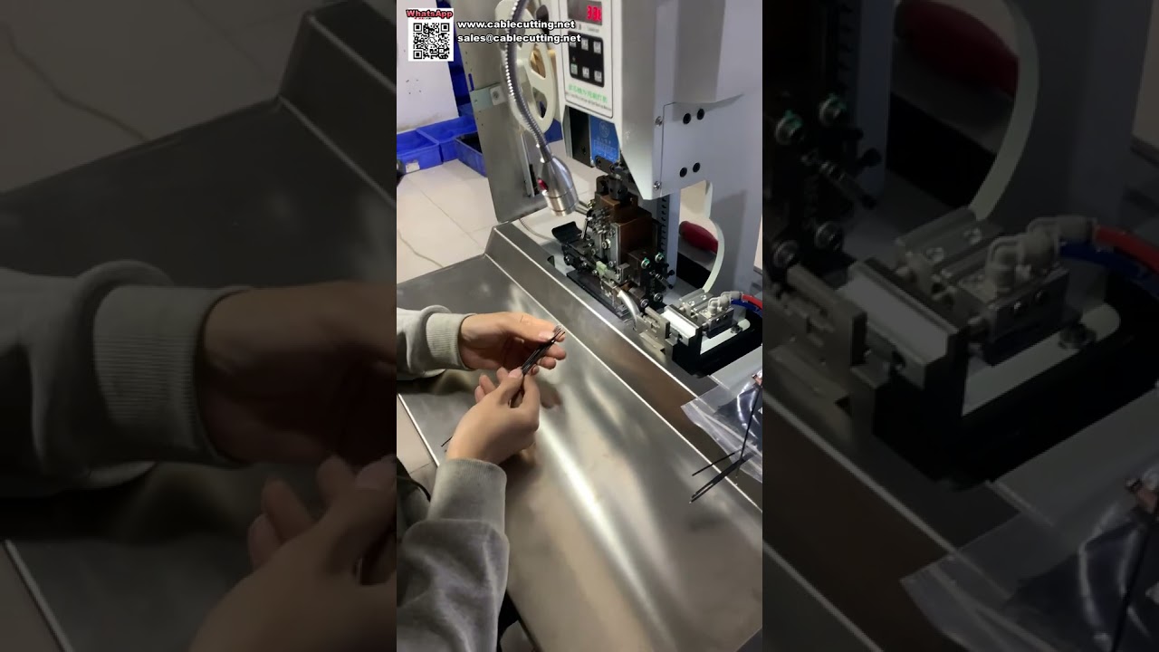 多芯線剝線壓接機，快速精準穩定省力工具