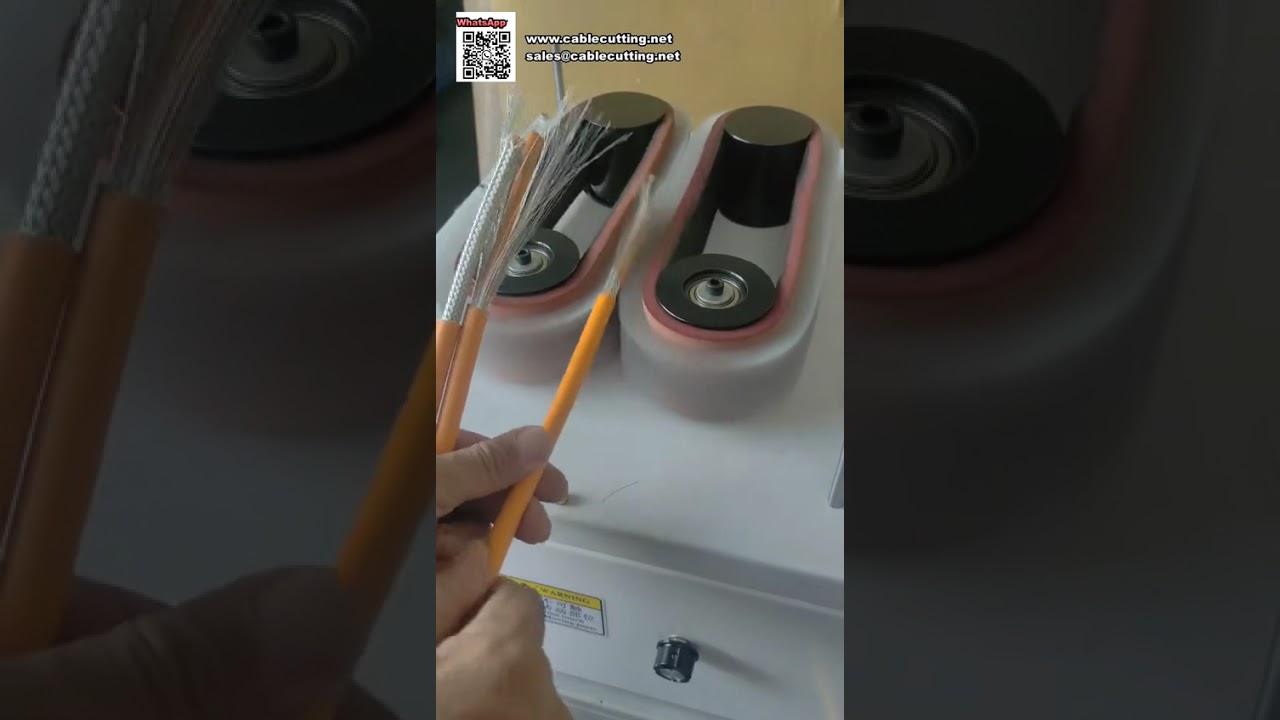 高效率線材刷洗機，精密電纜加工，無線材損傷