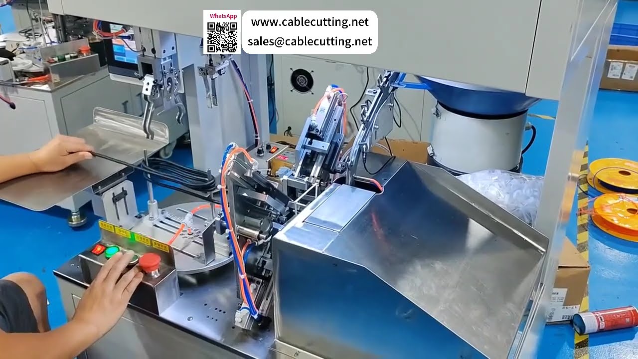 具備防反轉功能的自動矽膠環插入機，完美線束組裝工具