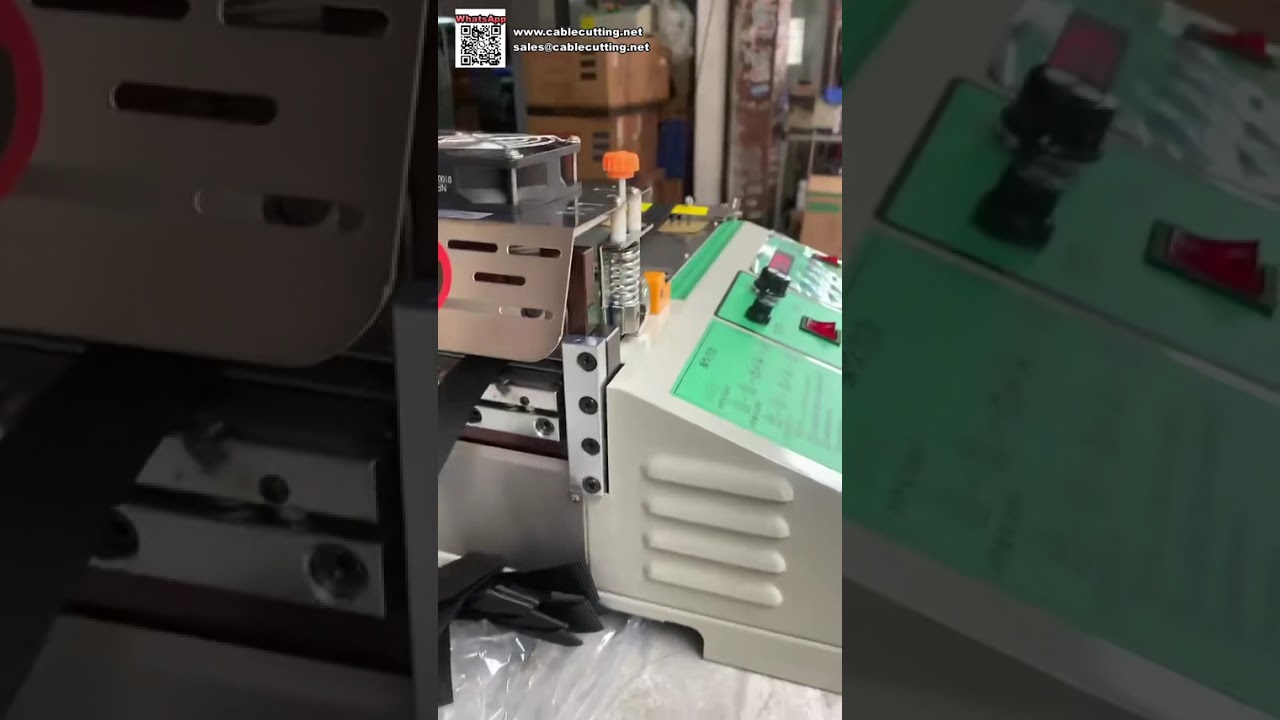 自動熱縮套管切割機 高速精密裁切設備