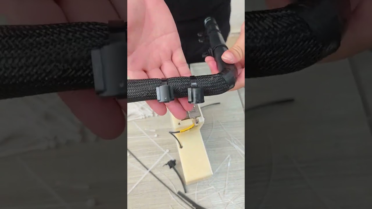 板載自動電纜紮帶工具，可調張力與自動切割，適用於多用途尼龍紮帶，快速