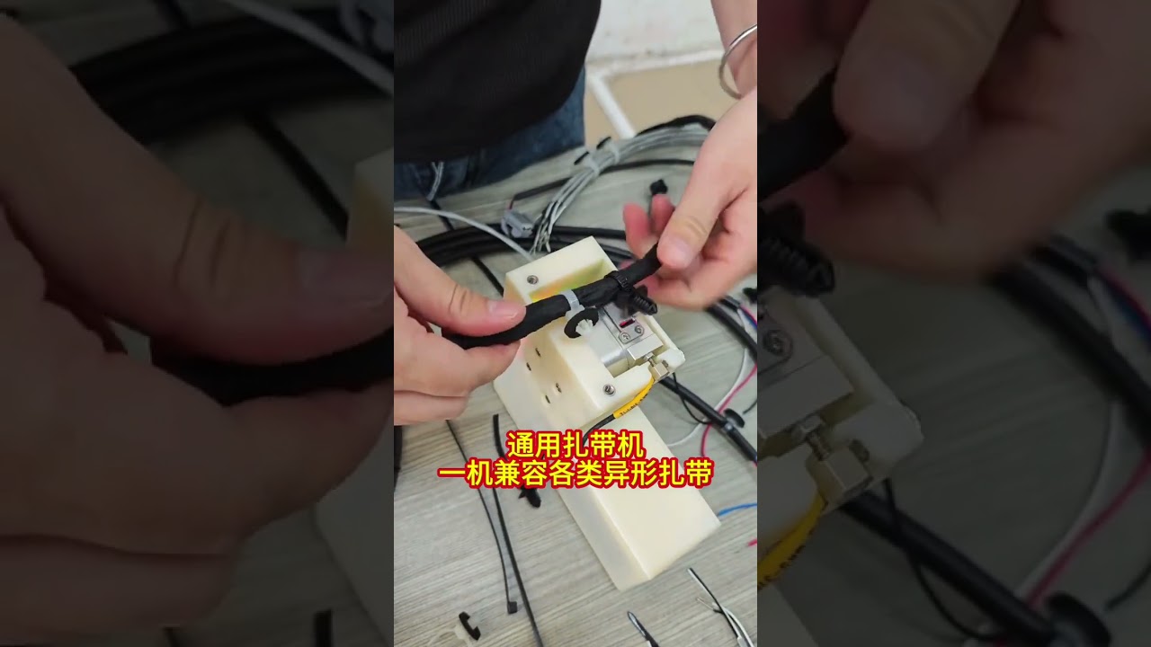 通用自動束線帶機 — 相容標準與客製異型束線帶