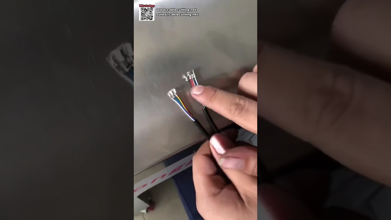 自動多芯線剝皮壓接機 — 一次成型