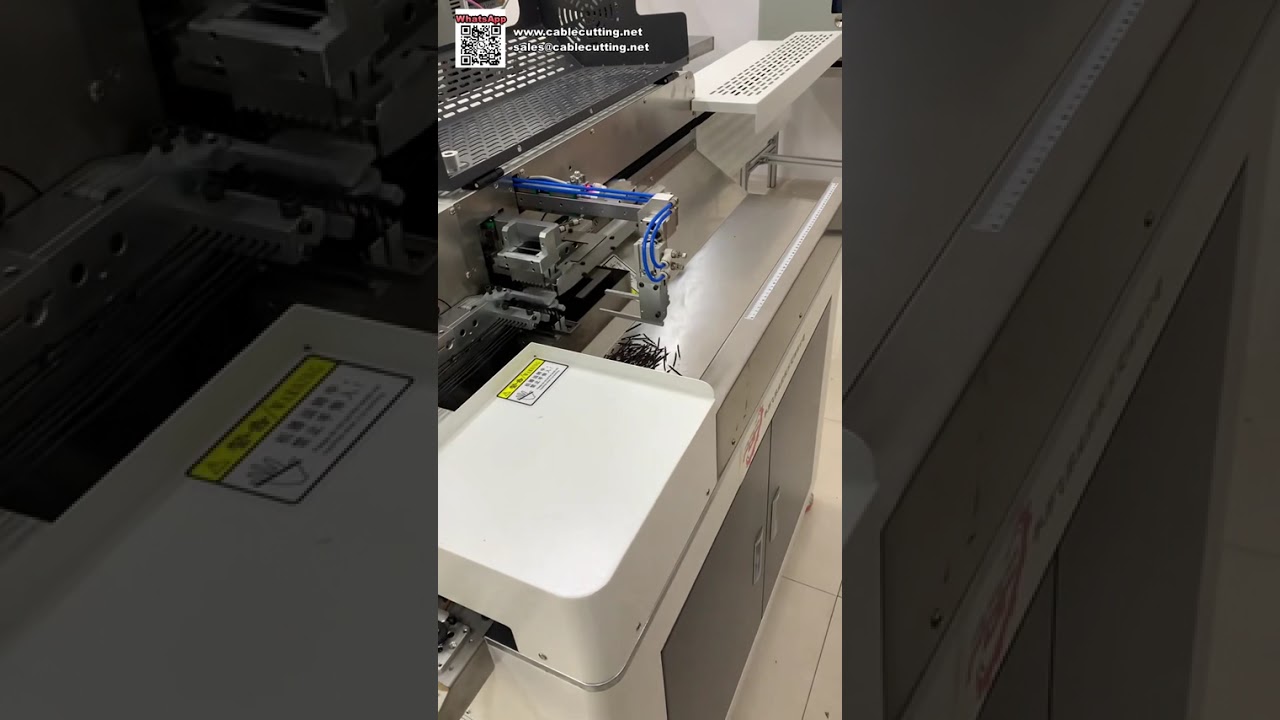 自動雙頭扭線沾錫機 — 高速同步的線材加工工具