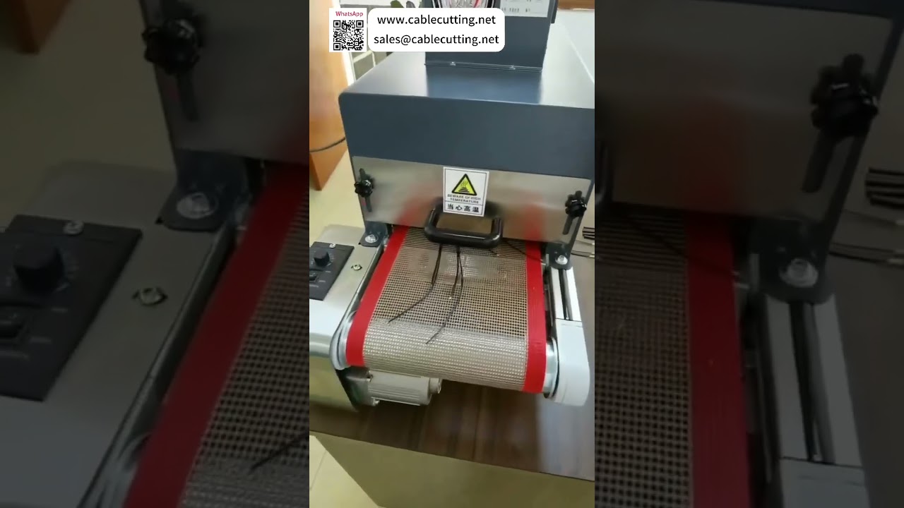 緊湊型桌上型熱縮管烘烤機，便於靈活移動設置