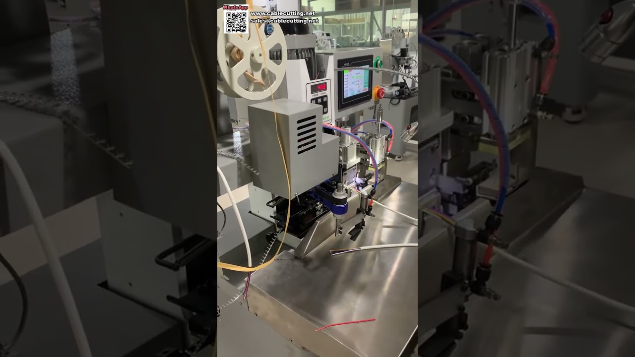 多芯線剝皮壓接機 — 精準剝皮、穩定壓接、智慧控制