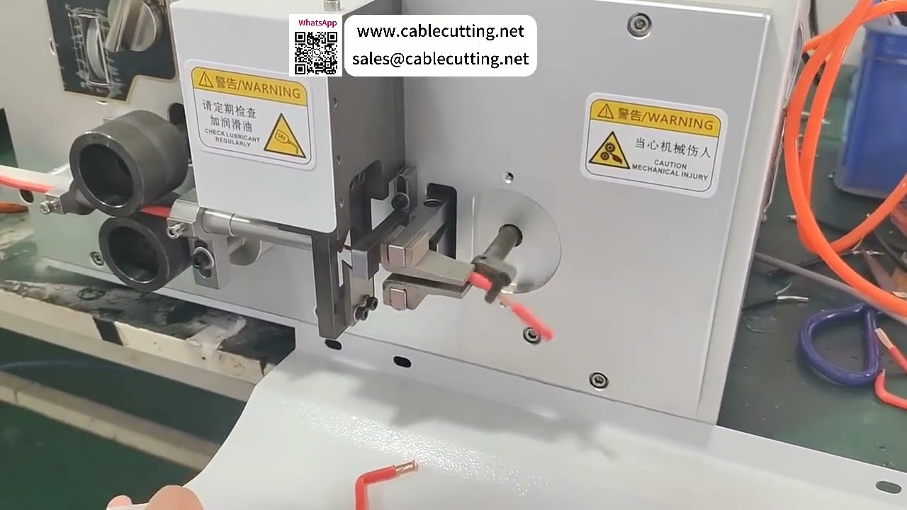 6mm² U 形剝線折彎機 — 客製折彎形狀
