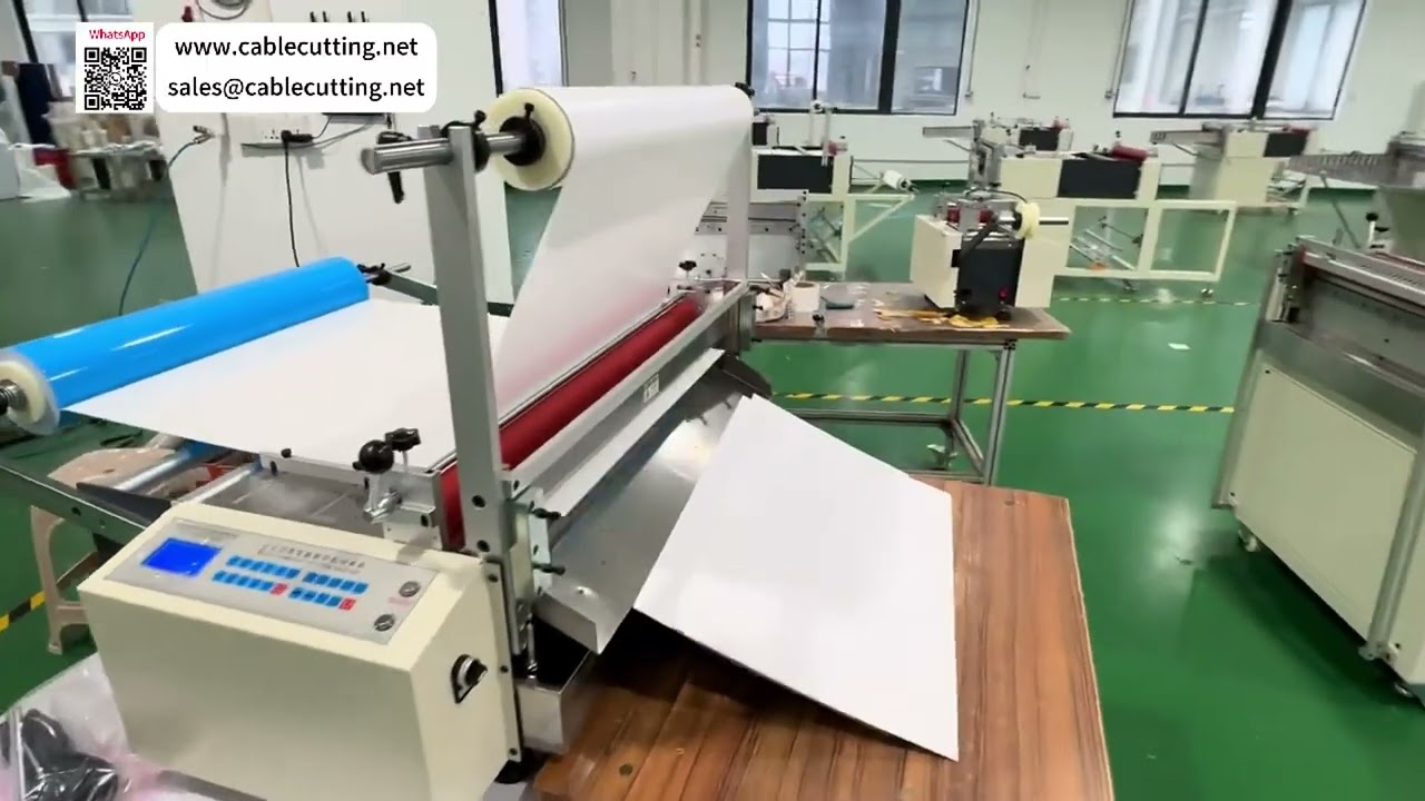 桌上型泡棉貼合裁切一體機｜精密流暢操作系統套組