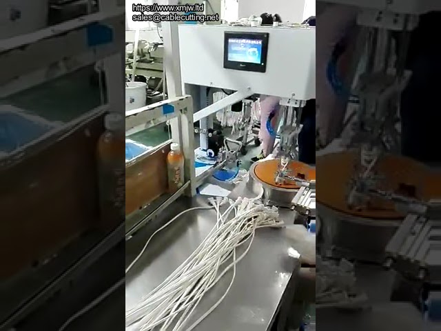 太陽能光伏電纜自動繞線與綑紮機｜高效電線盤繞與綁定設備