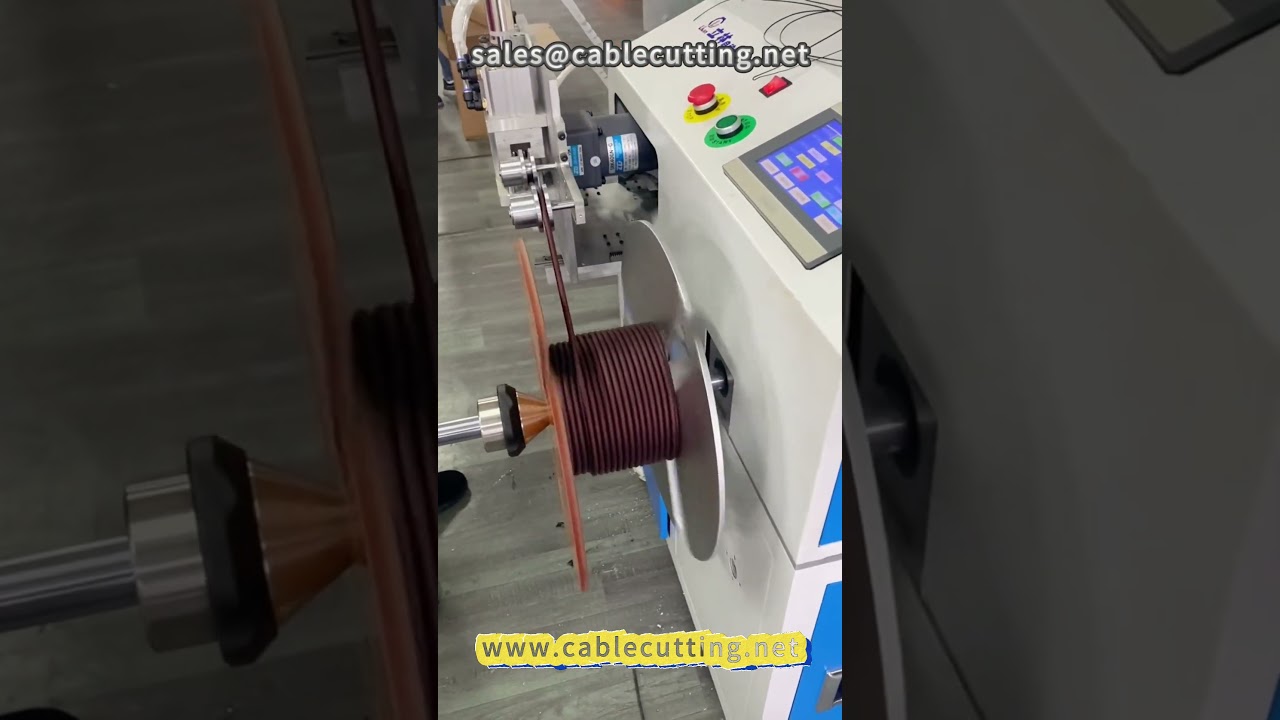 6-Audio-Wire Winding Machine | Automated Wire Processing & Coiling