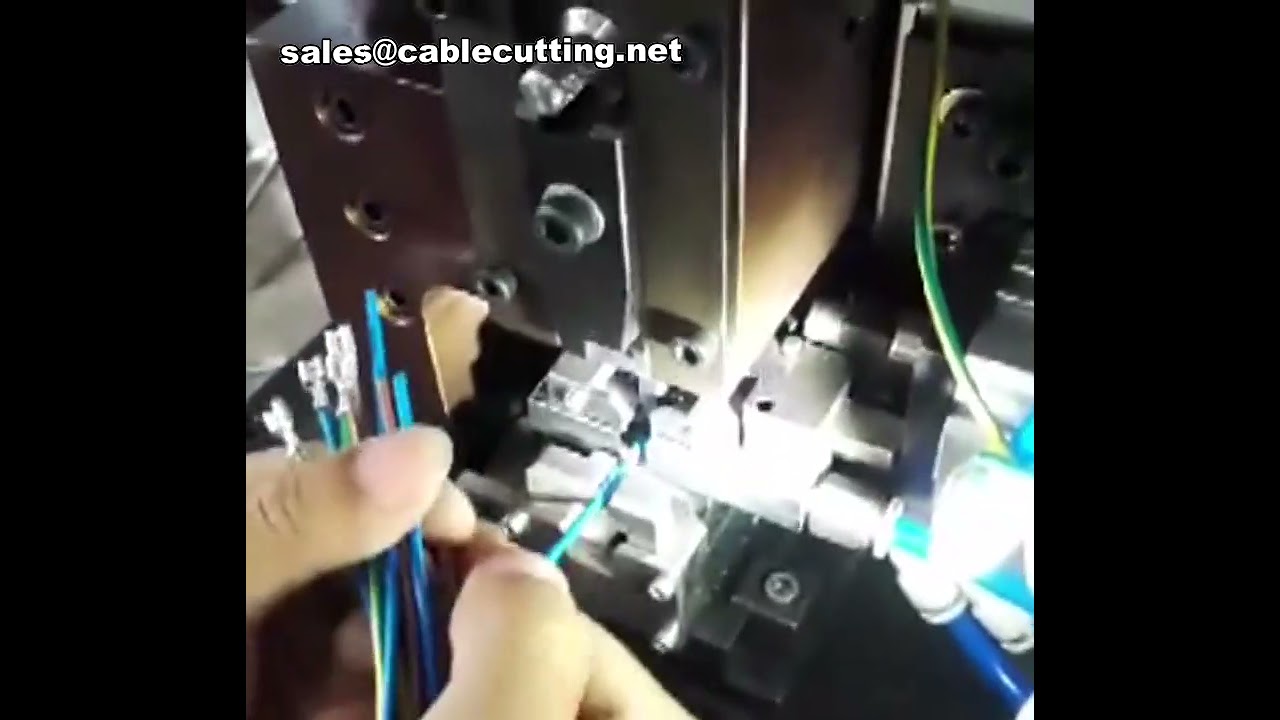 DC/AC端子壓接機｜自動剝線壓接一體機｜高效端子壓接剝線機